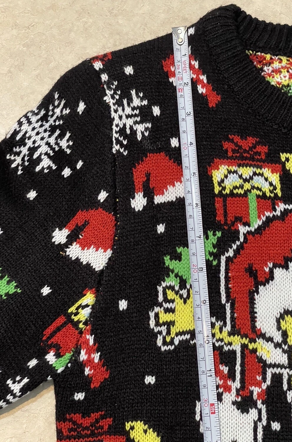 SpongeBob SquarePants Nick 90s Ugly Christmas Sweater Men’s Medium NWT