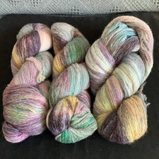 alpaca wool blend yarn hank 3 100g  A860 