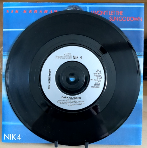 NIK KERSHAW : I Won't Let The Sun Go Down On Me - UK Import 7" Vinyl - Imagen 4 de 4