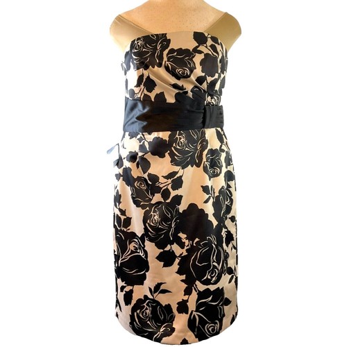 White House Black Market WHBM Strapless Black Lace Dress Satin Ribbon Accent | eBay White House Black Market WHBM Strapless Black Lace Dress Satin Ribbon Accent | eBay