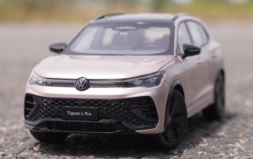 1/18 Volkswagen VW Pro TIGUAN L 2024 Pink Color Diecast Model Car - Picture 2 of 3