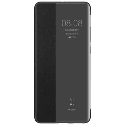 Original Huawei P40 P40Pro Smart Touch Clear View Leather Flip Case Cover