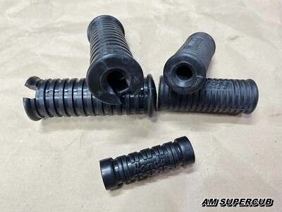 BKK Classic Kick Starter Rubber / Footrest / Pillion Foot For Honda C72 C77 CA72 CA77 C78 – OEM 50718-257-000