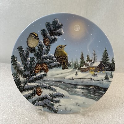 Winter Reflections 8th issue Wings of Winter  D.L. ''Rusty Rust Collector Plate