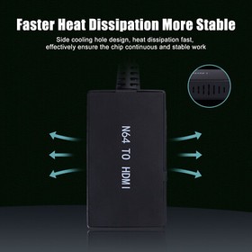 N64 To HDMI Converter Adapter HD Link Cable For Nintendo Gamecube Super NES SNES