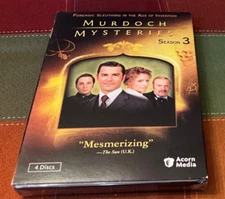 Murdoch Mysteries: Season 03 (DVD, 2010) NEW, SEALED