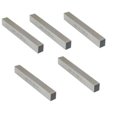 5 Pc M42 1/2'' x 1/2'' x 4'' Cobalt Steel Square Tool Bit Lathe Fly Cutter Mill