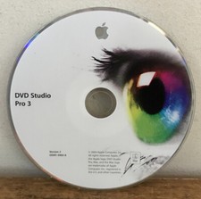 Vintage 2004 Apple DVD Studio Pro 3 Disc Version 3
