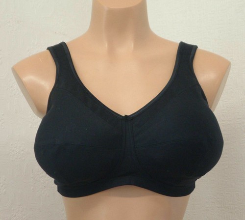 ANITA JANA AN 5427, NON-WIRED, FULL CUP, COTTON BRA, WHITE, BLACK OR SKIN - Picture 2 of 12