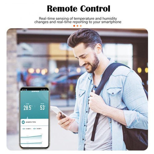 Tuya Smart Wifi/Zigbee LCD Temperature And Humidity Sensor Wireless Detector - Picture 7 of 16