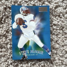 SkyBox 1997 Premium Steve McNair #157 Tennessee Oilers NFL Football Card