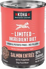 Limited Ingredient Diet Salmon Entrée for Dogs - Dog Food Toppers for Picky Eate