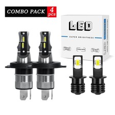 For Jeep Grand Cherokee 1996-1998 Led Headlight Highlow Fog Lights Bulb Kit