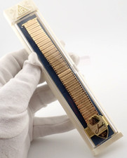 JB CHAMPION 16mm 17mm 19mm 50's 10k GOLD FILLED Tops Presto-Flex WATCH BAND 114