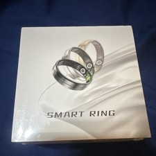 Smart Ring Fitness Activity Tracker, Black, Size 7