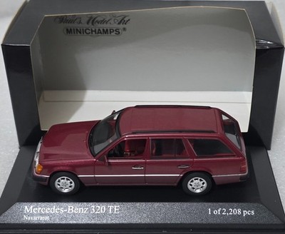 Mercedes-Benz E-Class (W124) 320 TE SW 1990 Red 1:43 Minichamps