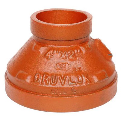 Gruvlok 0390028629 Concentric Reducer, 4'' X 2'', 1000 Psi