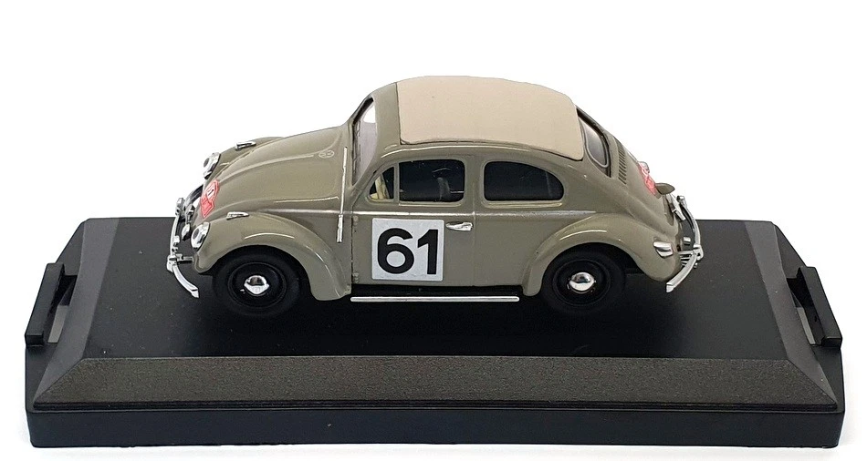 Vitesse 1/43 Scale L095 - Volkswagen 1200 - #61 Monte Carlo 1964 Grey - Image 4 of 4