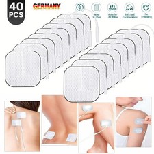 40 Elektroden Sanitas Beurer kompatibel Druckknopf Pads 5x5cm f&uuml;r TENS EMS Ger&auml;t