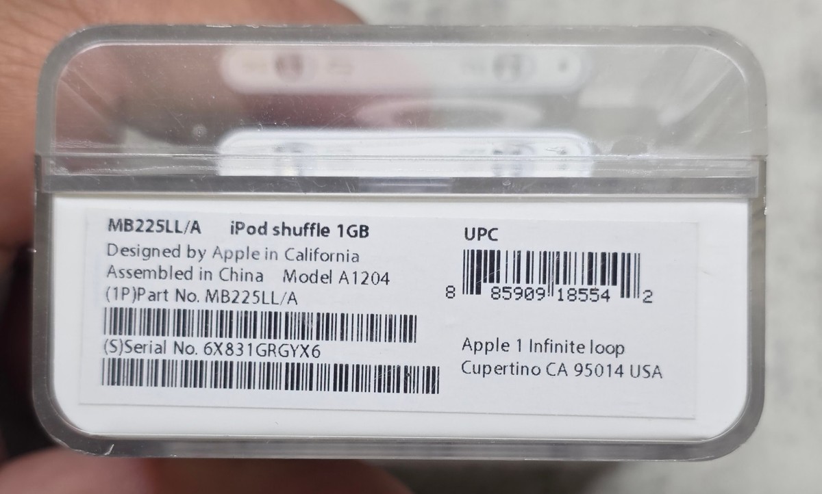 Apple iPod shuffle 2nd Generation Silver (2 GB) for sale online | eBay