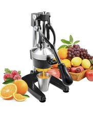 ROVSUN Commercial Grade Juicer Manual Fruit Juicer Orange Lemon PomegranateBlack