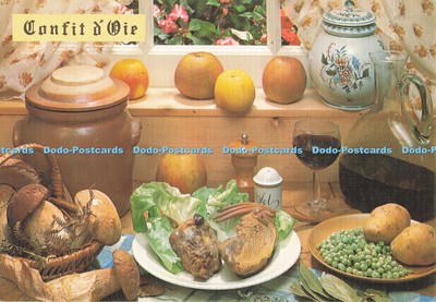 D293520 Recette du Perigord. Confit Mütze. Rene. Vacances en Perigord. Kultur L