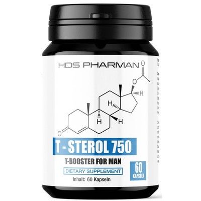T-Sterol 750 Männer Kapseln mit Zink, Vitamin B6 & Pflanzenextrakten   60 Stk