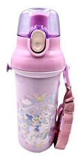 Disney Minnie Mouse Purple Water Bottle With Strap Japan Exclusive 16oz BPA Free