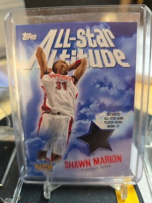 2005-06 TOPPS SHAWN MARION ALL-STAR WORN WARN-UP 119/250 1-26