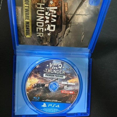 War Thunder Premium Package PS4 Games 2017 for Online Game War