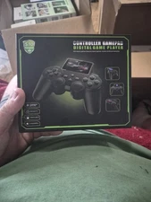 S10 Gamepad Controller Handheld Video Game Player ~ 520 Built in Games ~ Black 