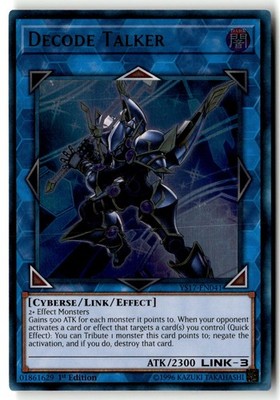 Decode Talker YS17-EN041 Starter Deck: Link Strike Yu-Gi-Oh 1st Edition LP