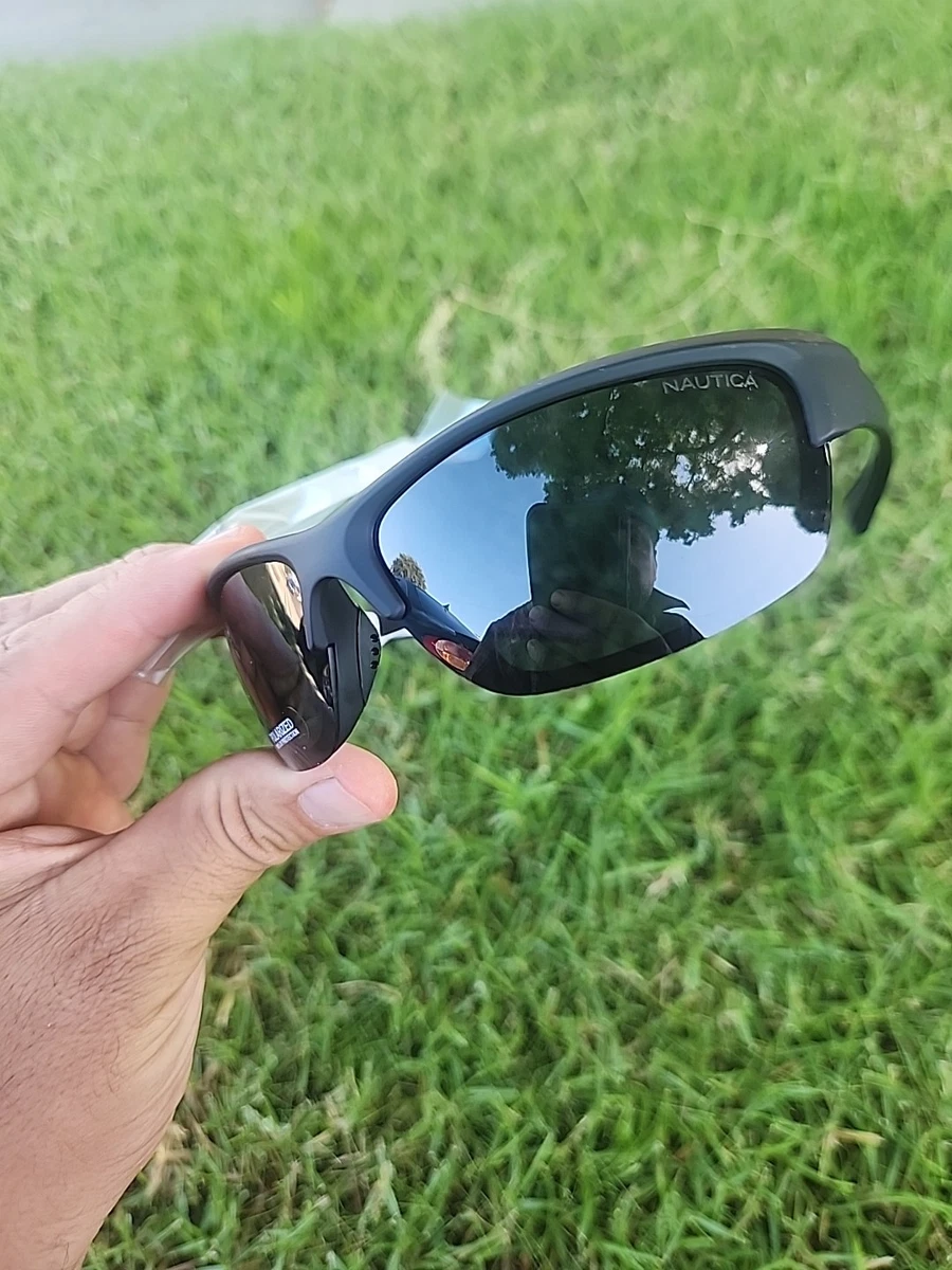 Nautica Polarized Black Sunglasses for Men for sale | eBay display picture 1