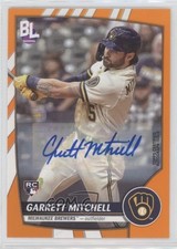 2023 Topps Big League Retail Electric Orange Garrett Mitchell #178 Auto b5f