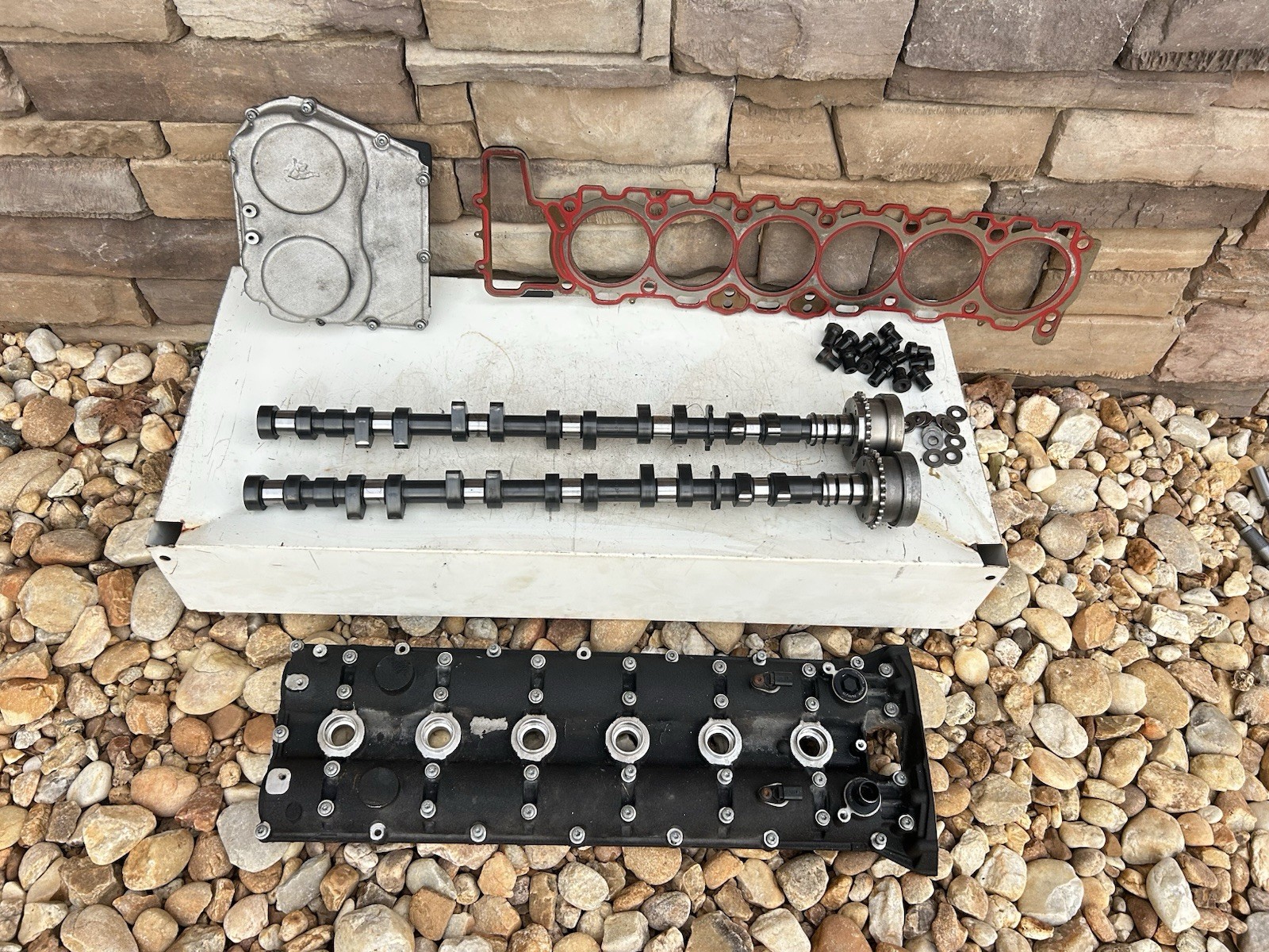 Lamborghini Aventador Left Side Cylinder Head . + Everything Else In Photos