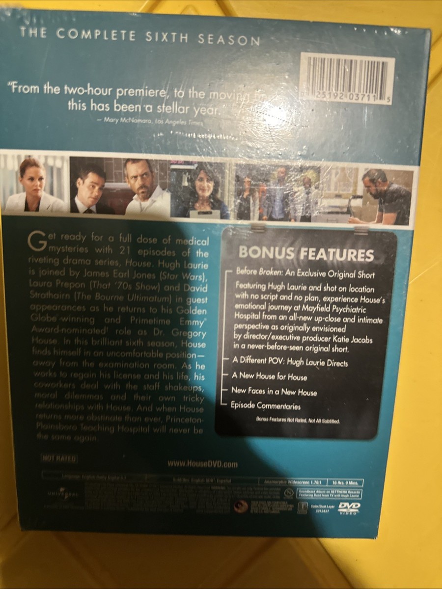 House: Season Six (DVD) for sale online | eBay