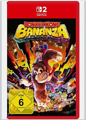 Donkey Kong Bananza   Nintendo Switch 2 Spiel, Donkey Kong Serie, Neu OVP