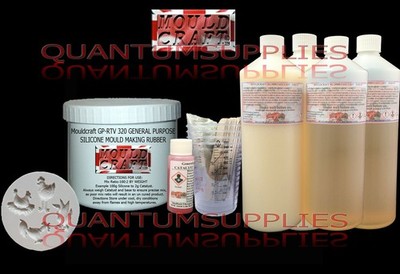 Mouldcraft Silikon & Polyurethan Gieß- & Gießharz 6 kg Kit 320/SG2000