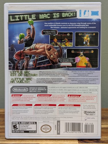 Punch-Out!! (Nintendo Wii, 2009) ➡️CIB Complete - Tested - Near Mint 📀! - Picture 2 of 6