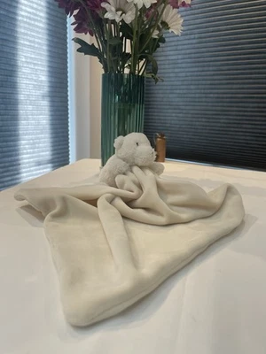 Jellycat Bashful Polar Bear Soother Comforter Blanket Cream Retired - Image 1 of 4
