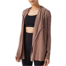 Lululemon Women's Sundown Wrap Heathered Spanish Oak Brown Cardigan Size 2