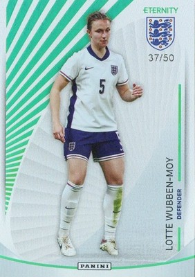 Panini Eternity Lionesses 2025 Lotte Wubben-Moy England Base Green Numbered /50