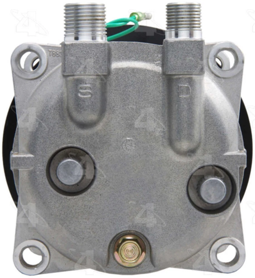 A/C Compressor-New Compressor 4 Seasons 58522 fits 85-88 Autocar ACL - Image 2 of 4