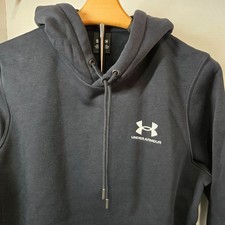 Under Armour Men's UA Icon Fleece Hoodie Sweatshirt Black Size Small