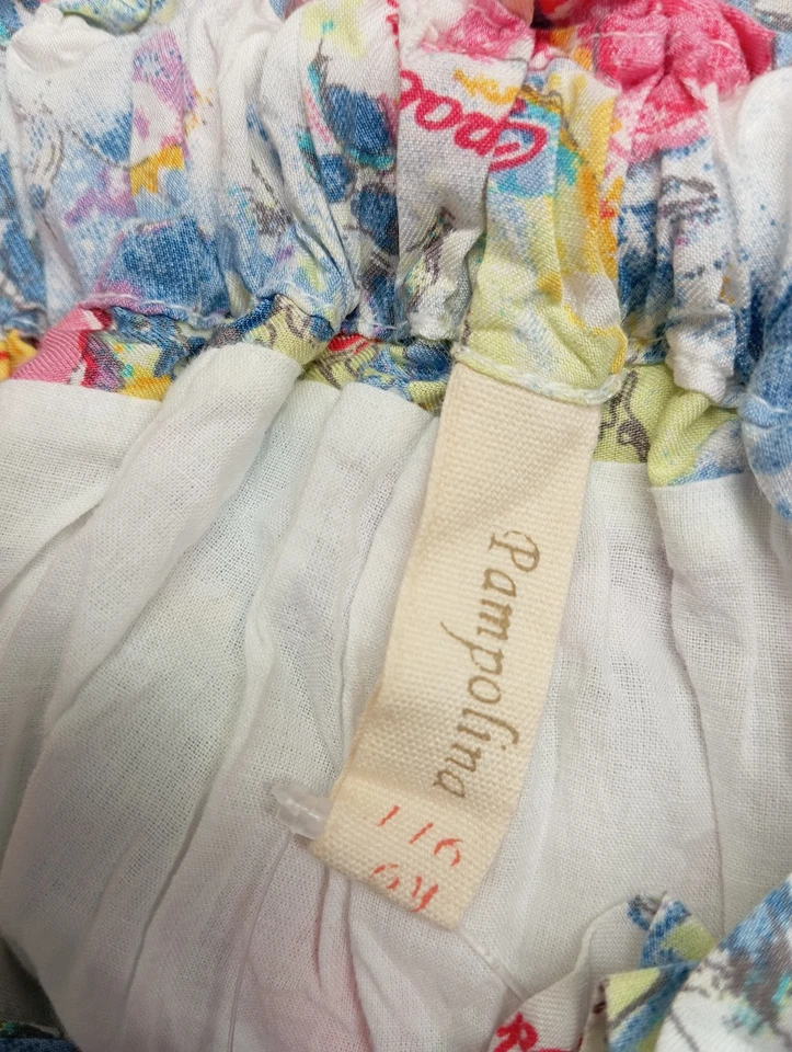 Pampolina Robe d'été Enfants Multicolore Floral (EU 116) - Photo 3/3