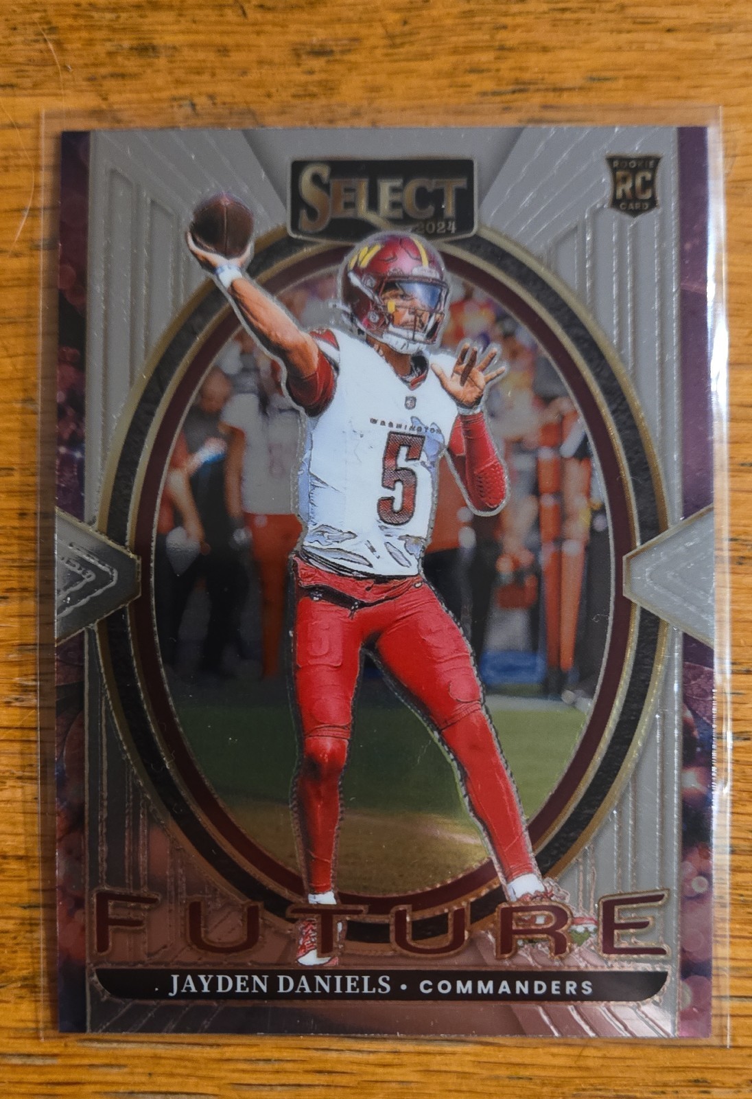 2024 Panini Select - Select Future Jayden Daniels #4 Silver Prizm (RC)