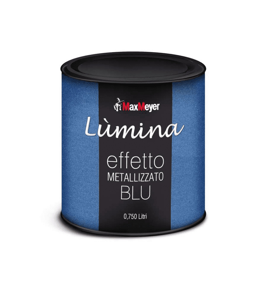 MAXMEYER - LUMINA FINITURA METALLIZZATAPER INTERNI EFFETTO BLU 750 ML