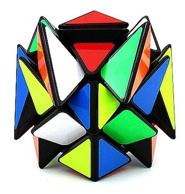 TANCH Skewb Twisty Speed Cube Magic Puzzle Toy Black 57x57x57mm 