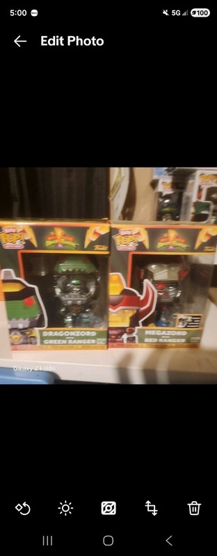 Funko Pop Bitty Bot:MEGAZORD w/ Red Ranger Mighty Morphin Power Rangers 2024 NEW