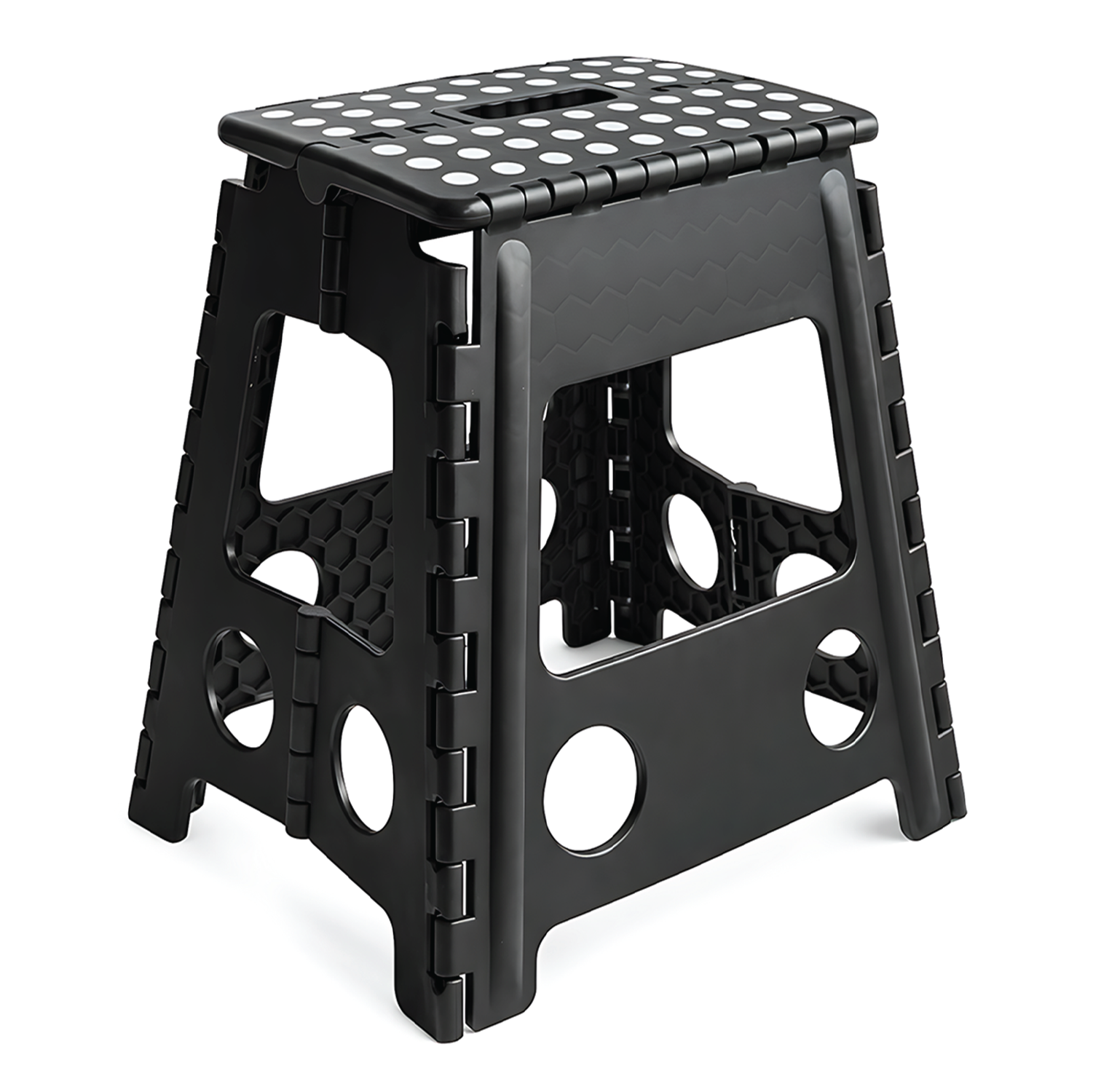MULTI PURPOSE PORTABLE FOLDING STOOL HOME SMALL SEAT PLASTIC COLLAPSIBLE STEP